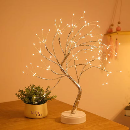 LED Rose Leaf Table Lamp  USB Fairy Light Night Lamp For Home  Party Decoration 10