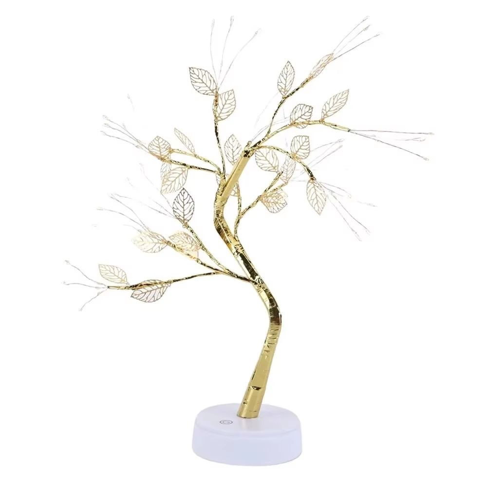 LED Rose Leaf Table Lamp  USB Fairy Light Night Lamp For Home  Party Decoration 4