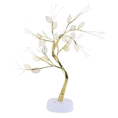 LED Rose Leaf Table Lamp  USB Fairy Light Night Lamp For Home  Party Decoration 4