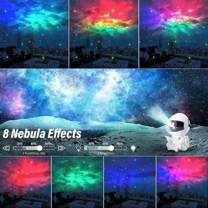 Galaxy Star Astronaut LED Projector Night Light  Starry Sky Lamp For Kids  Bedroom Decoration 4