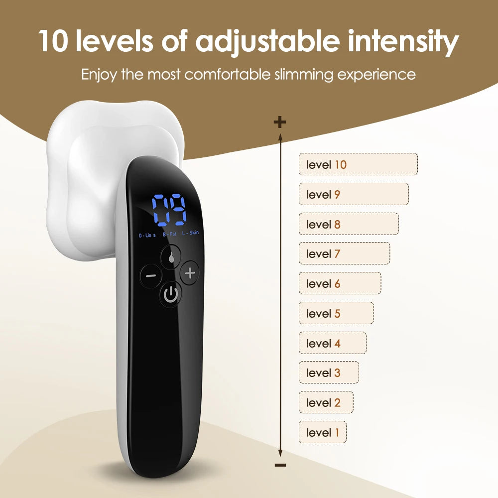 Handheld Infrared Anti Cellulite Massage, Electric Body Shaping Massage Equipment, Fat Remover Massager for Arm Leg Hip