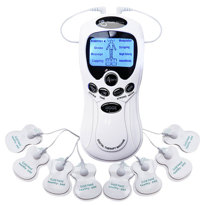 Body TENS EMS Massager Dual Output Muscle Pain Therapy Relaxation Device 3