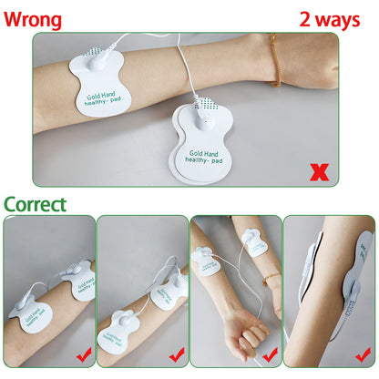 Body TENS EMS Massager Dual Output Muscle Pain Therapy Relaxation Device 4