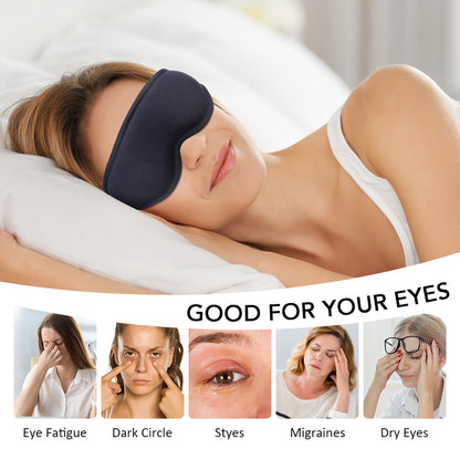 Facial Mask for Eye Relief and Fatigue Reduction, Level 3 Electric Steam Eye Massager, Constant Temperature Hot Compress