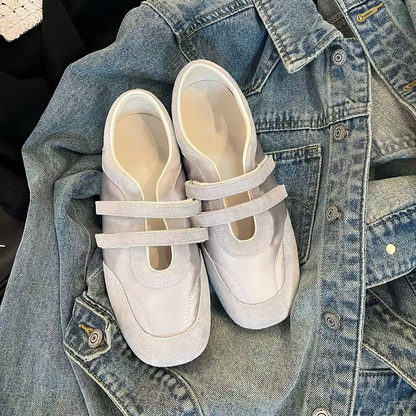 Womens Silver Gray Lace-Up Sneakers, Lightweight Suede & Mesh Comfort Shoes with White Socks for Casual Wear
