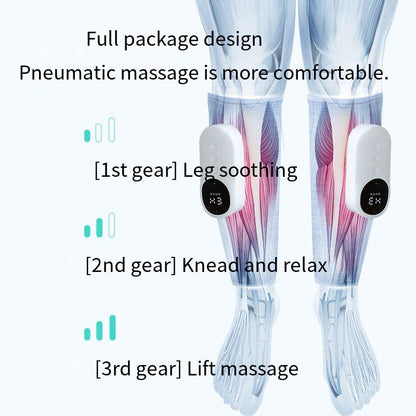 Air Pressure Calf Hot Compress Massager Wireless Smart Leg Massager 3 Mode Adjustable Relax Foot Ca 5