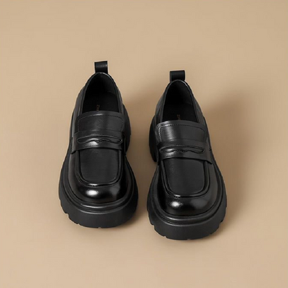 British Style New Black Mary Jane Womens Single Shoes, Versatile Small Leather Shoes for JK Uniforms