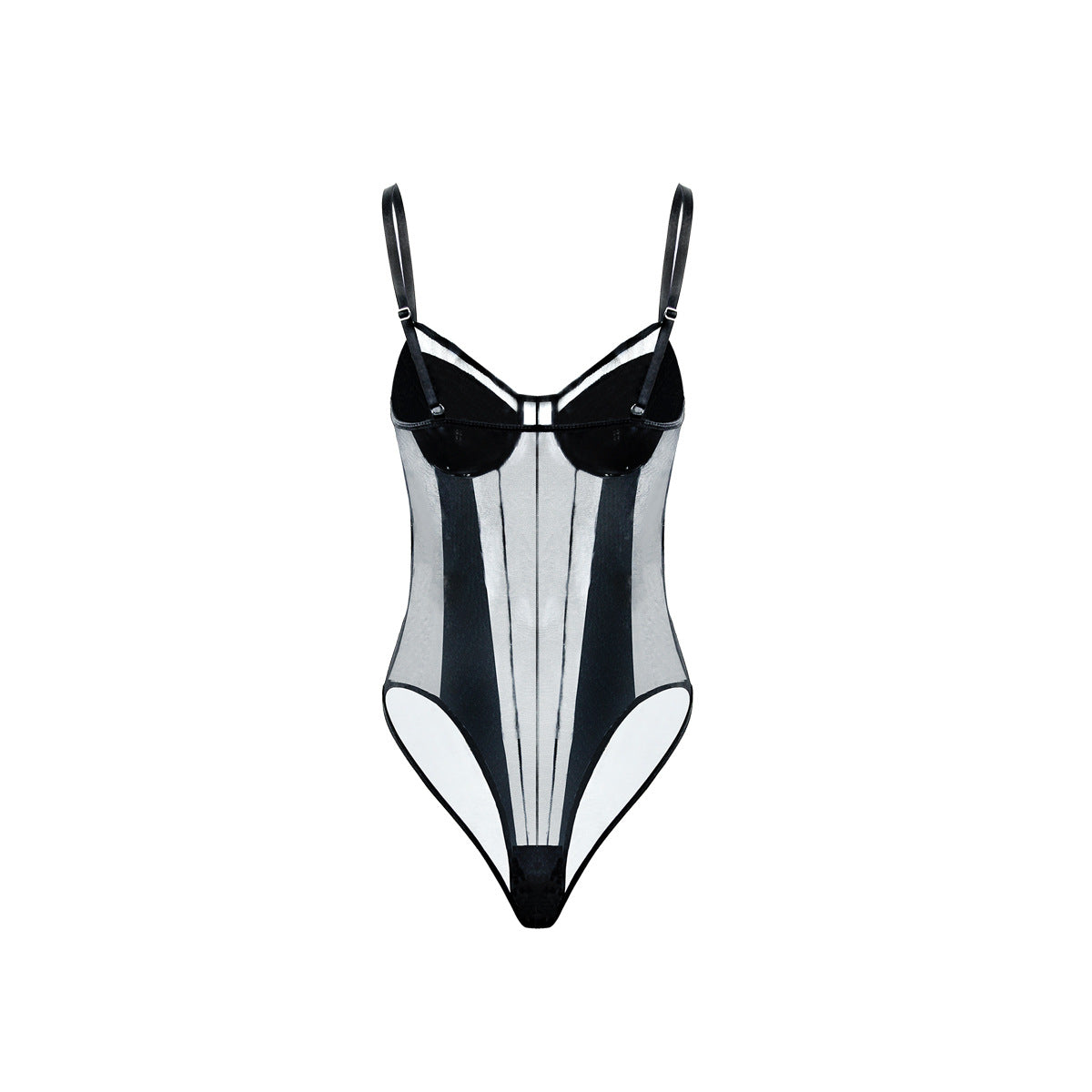 Sexy Tight Fitting Womens Clothing, with Deep V Neck Shaping, Adjustable Straps, and Reinforced Soft Padded Bra