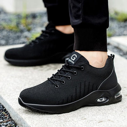 Steel Toe Safety Shoes Breathable Work Sneakers For Men And Women 6