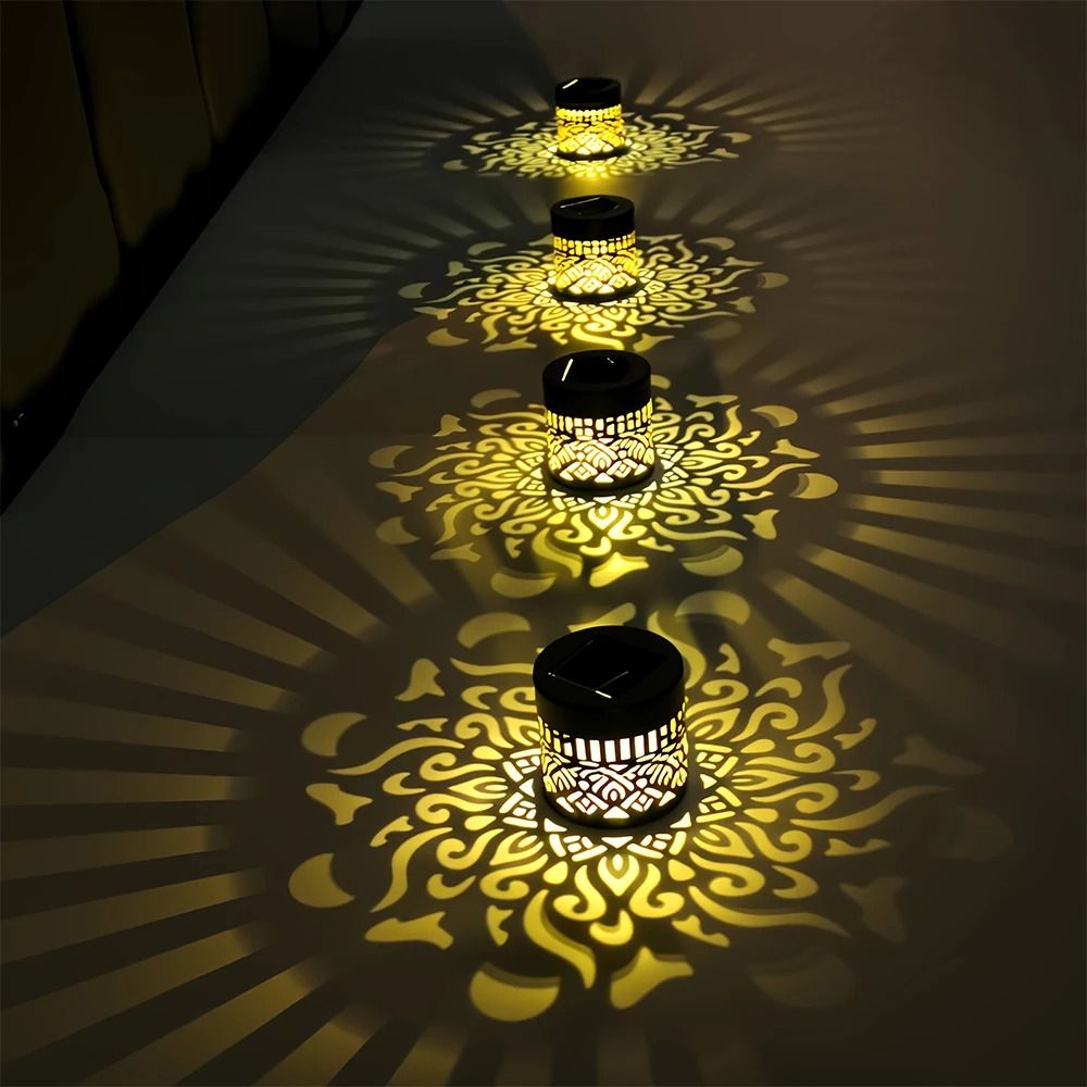 LED Solar Wall Light Waterproof Outdoor Lamp For Garden Pathway Steps And Courtyard 6