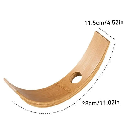 Bamboo Wine Bottle Balance Stand 5