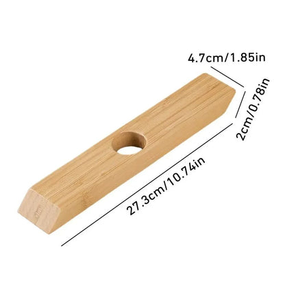 Bamboo Wine Bottle Balance Stand 6
