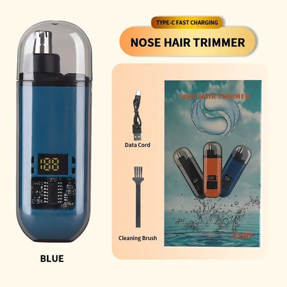 2in1 Electric Portable Ear And Nose Hair Trimmer Clipper For Men  Professional Painless And TravelF 9
