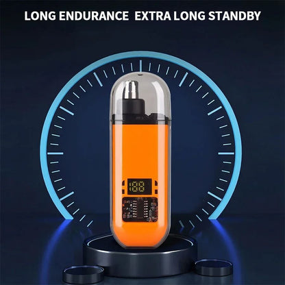2in1 Electric Portable Ear And Nose Hair Trimmer Clipper For Men  Professional Painless And TravelF 2