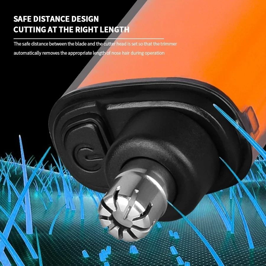 2in1 Electric Portable Ear And Nose Hair Trimmer Clipper For Men  Professional Painless And TravelF 5