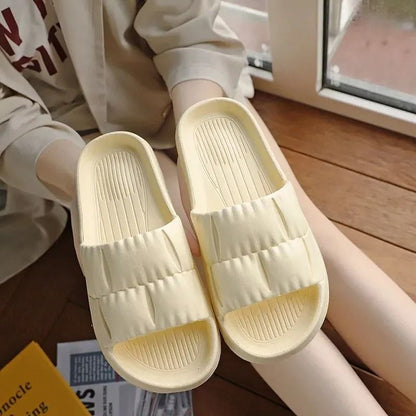 Soft Bottom NonSlip Slippers For Men And Women  Summer Indoor And Bathroom Sandals 1
