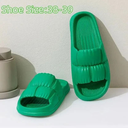 Soft Bottom NonSlip Slippers For Men And Women  Summer Indoor And Bathroom Sandals 12
