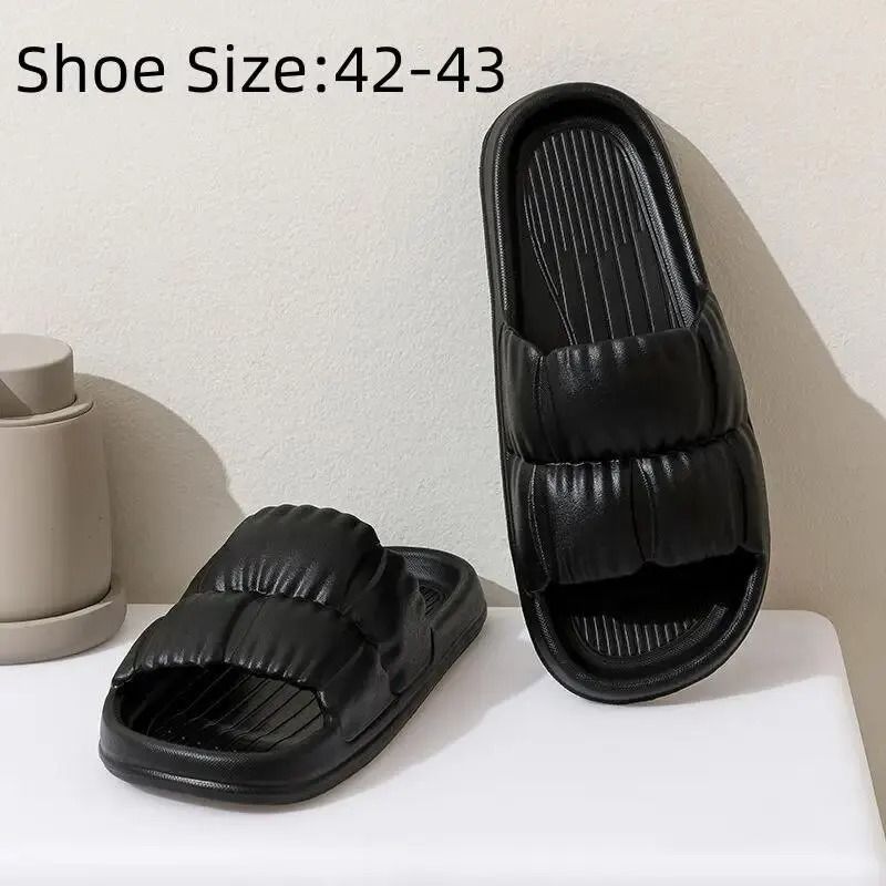 Soft Bottom NonSlip Slippers For Men And Women  Summer Indoor And Bathroom Sandals 8