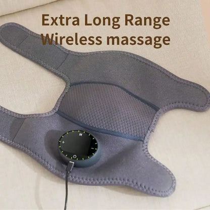 Rechargeable Heated Knee Massager With Adjustable Heating And Vibration Therapy 5