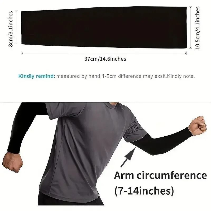 Cooling Arm Covers Ice Silk Sleeves For Summer Sun Protection Outdoor Sports 4