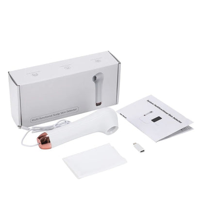 Multifunctional Scalp And Skin Hair Follicle Detector With HD Visual Analyzer And PhoneTablet Conne 7