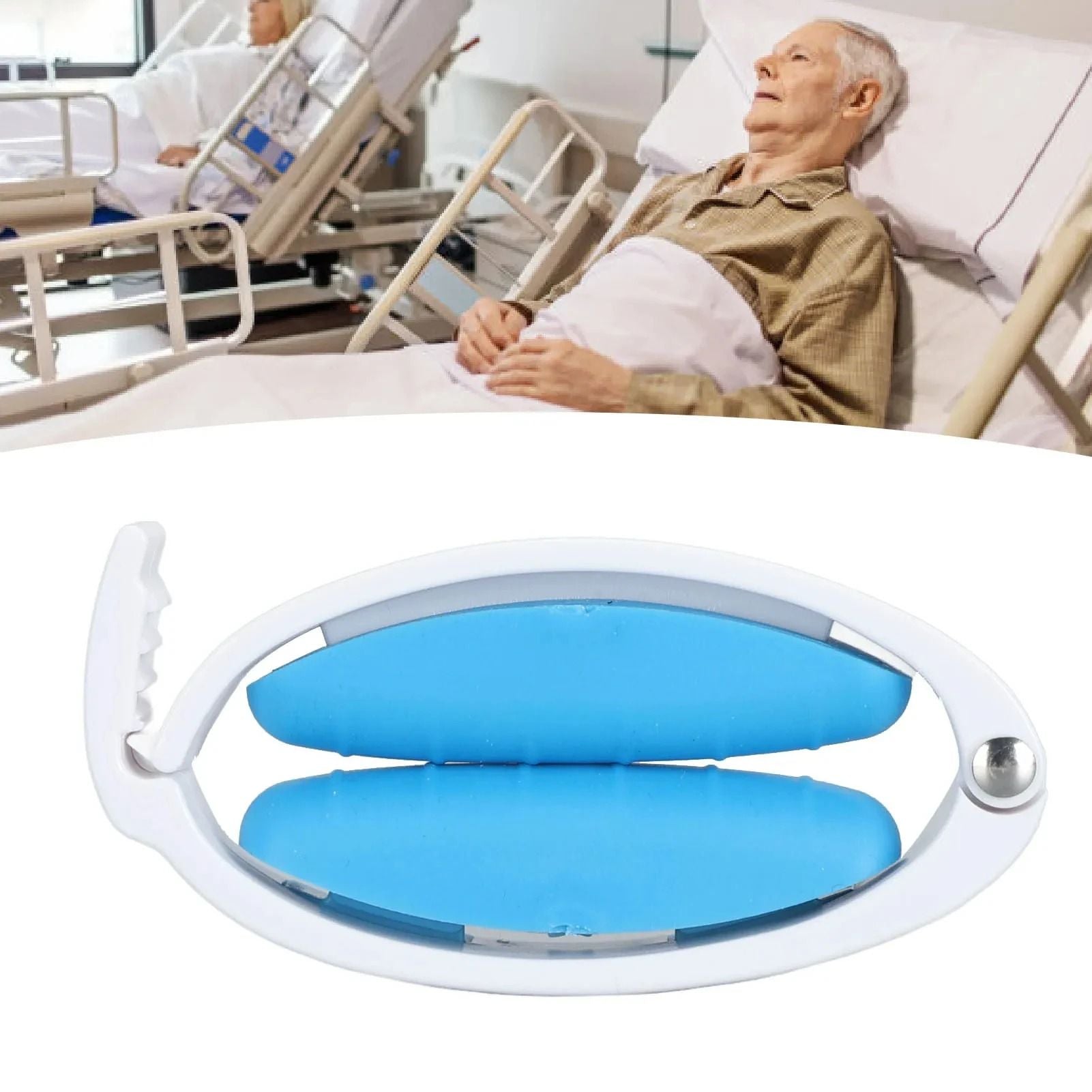 Adjustable Silicone Male Incontinence Clamp With Cushioned Pads For Leak Protection 2