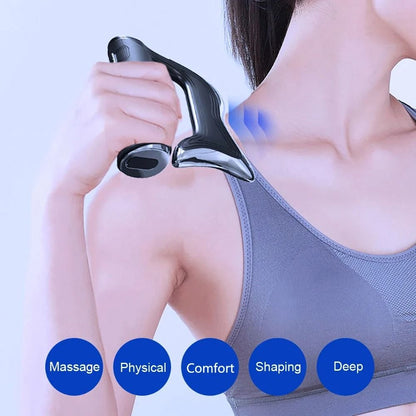 Electric Fascia Knife Vibration Massager For Deep Muscle Relaxation And Body Lifting 2