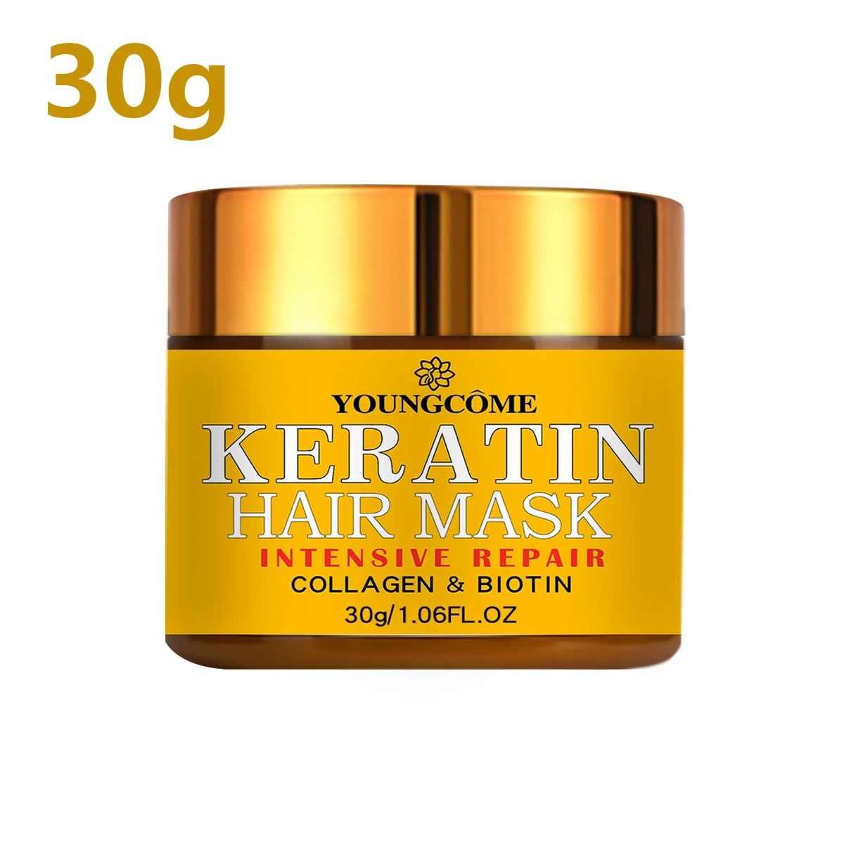 Biotin Collagen Keratin Hair Mask  Deep Repair Conditioner For Dry And Damaged Hair 7