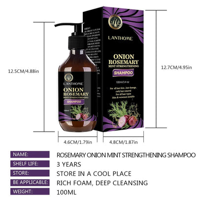 Rosemary Onion Hair Growth Shampoo With AntiHair Loss Spray  Fast Hair Regrowth In 7 Days 5