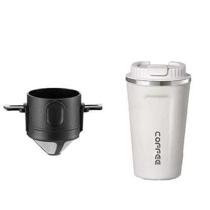 304 Stainless Steel Portable Coffee Filter Dripper  Reusable Mug Coffee And Tea Holder 10