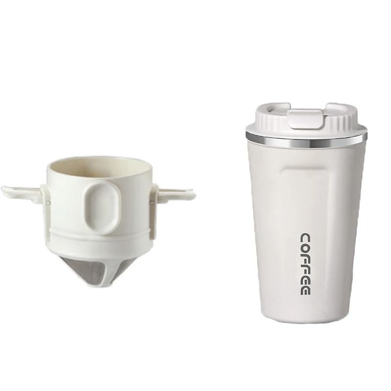 304 Stainless Steel Portable Coffee Filter Dripper  Reusable Mug Coffee And Tea Holder 11