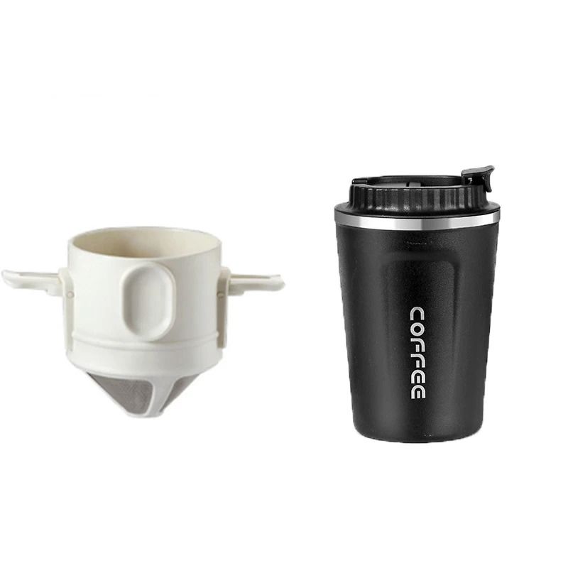 304 Stainless Steel Portable Coffee Filter Dripper  Reusable Mug Coffee And Tea Holder 12