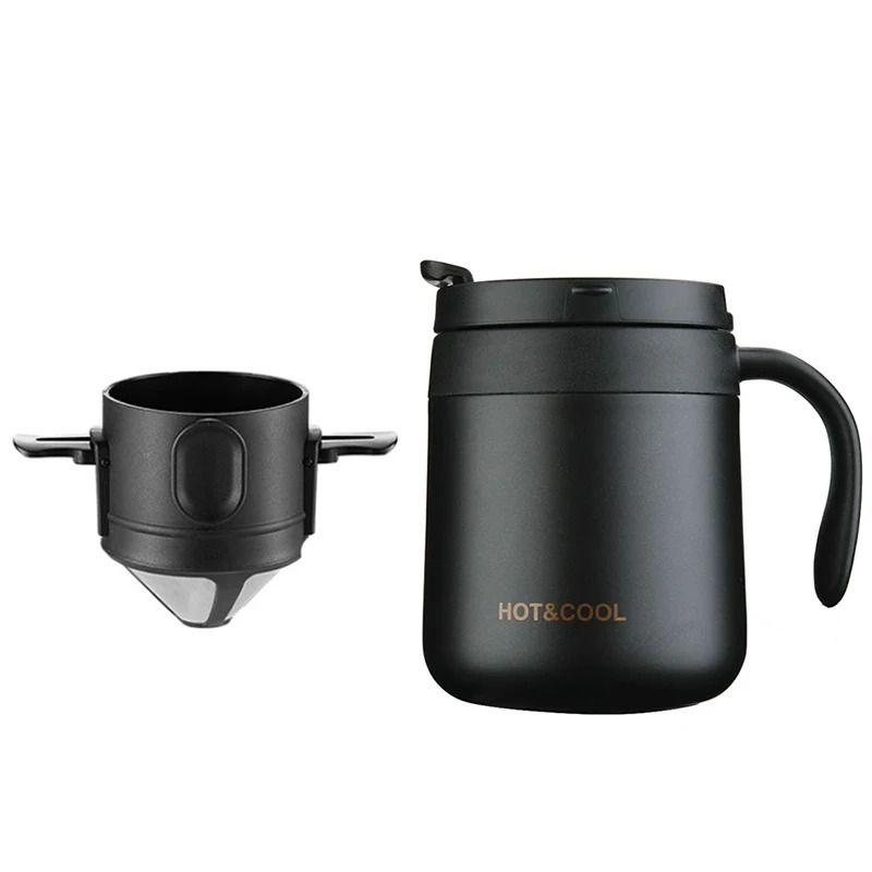 304 Stainless Steel Portable Coffee Filter Dripper  Reusable Mug Coffee And Tea Holder 13