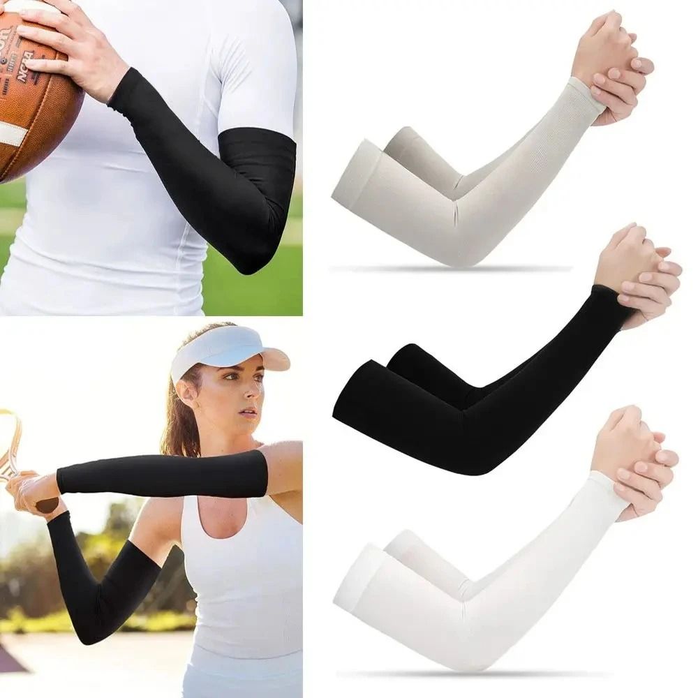 Unisex UV Protection Arm Sleeves  Cooling Sports Sleeve Warmers For Outdoor Activities 1