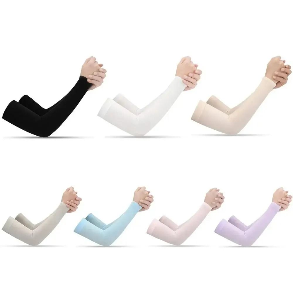 Unisex UV Protection Arm Sleeves  Cooling Sports Sleeve Warmers For Outdoor Activities 4