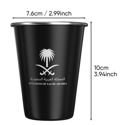 Stainless Steel Travel Mug With National Emblem Logo 5