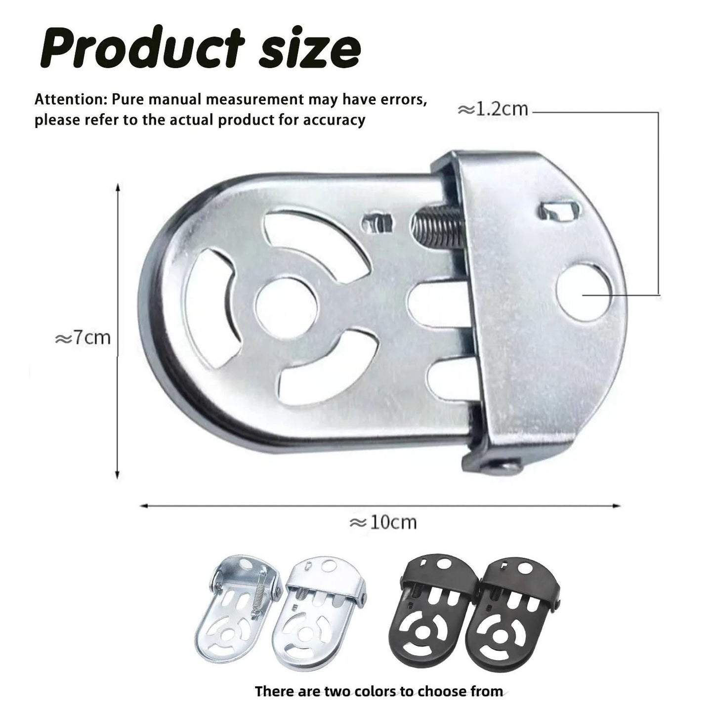 Folding Non Slip Bike Pedal Foot Peg Pair 2
