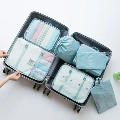 7Piece Travel Packing Organizer Set 3