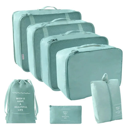 7Piece Travel Packing Organizer Set 9