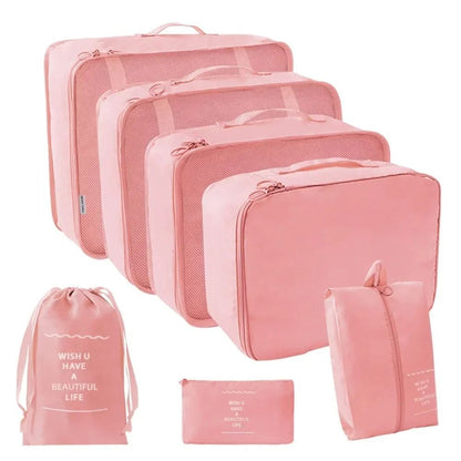 7Piece Travel Packing Organizer Set 10