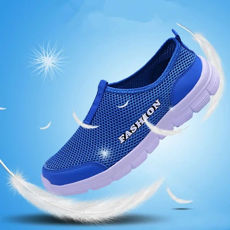 Breathable Mesh Casual Men Shoes Lightweight Summer Sneakers 2