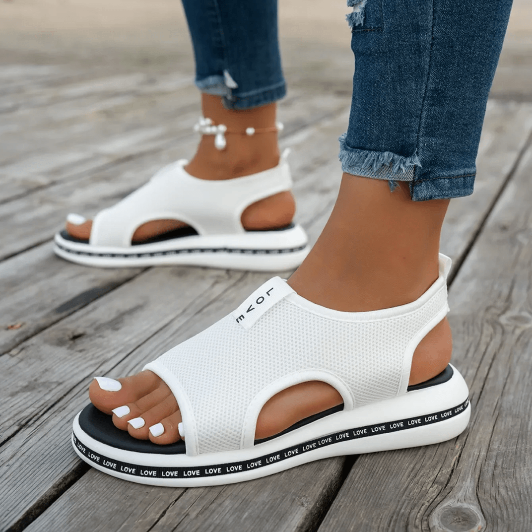 Breathable Mesh Women Sandals Open Toe Platform Summer Shoes 3