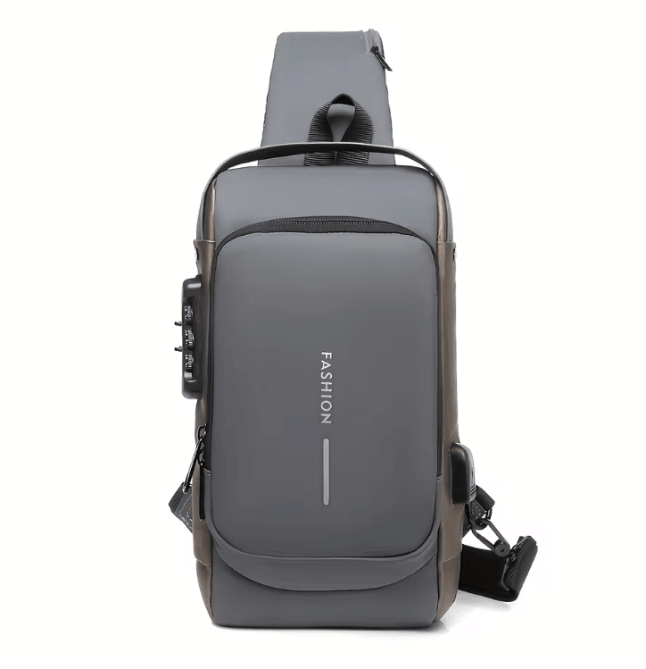 Mens Anti Theft Chest Bag Durable Oxford Crossbody Backpack 6