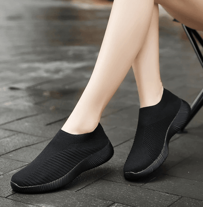 Lightweight Womens Slip On Sneakers Comfortable Walking Shoes 1