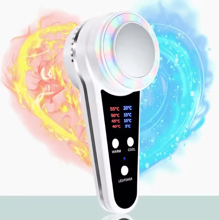 Cryotherapy Facial Massager Hot and Cold Skin Rejuvenation Device