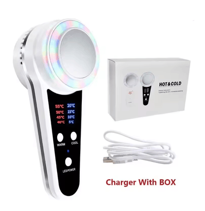 Cryotherapy Facial Massager Hot And Cold Skin Rejuvenation Device 4