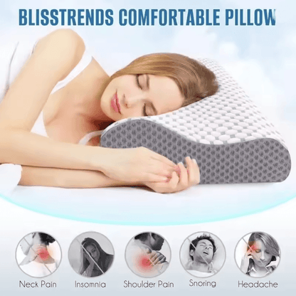 ErgoRest Memory Foam Neck Pillow For Pain Relief And Deep Sleep 2