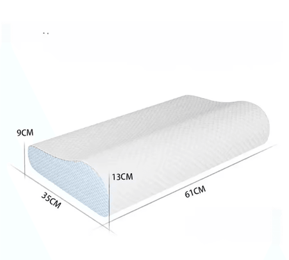 ErgoRest Memory Foam Neck Pillow For Pain Relief And Deep Sleep 4
