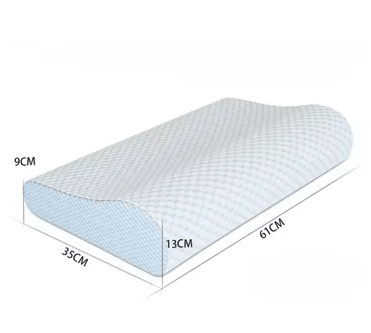ErgoRest Memory Foam Neck Pillow For Pain Relief And Deep Sleep 5