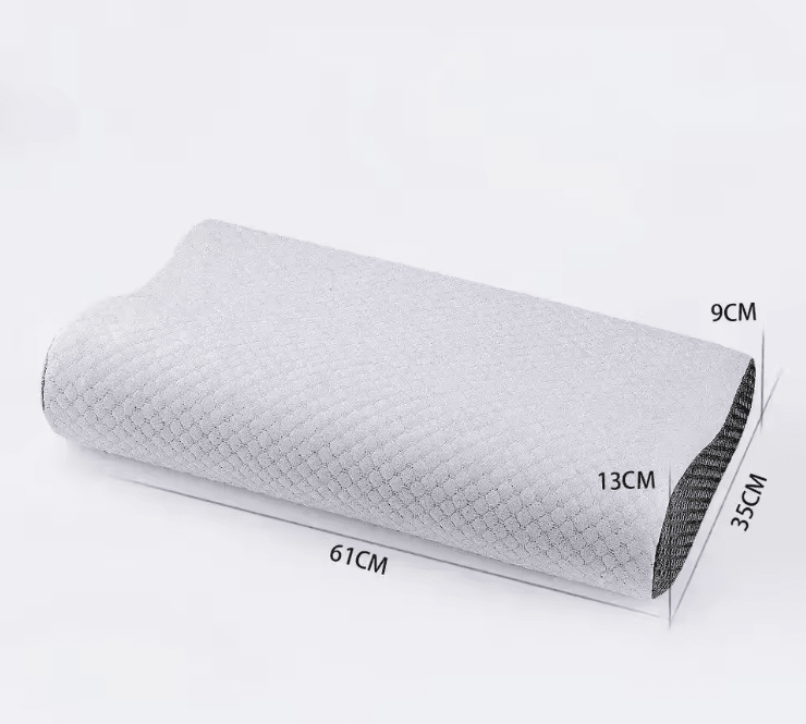 ErgoRest Memory Foam Neck Pillow For Pain Relief And Deep Sleep 6